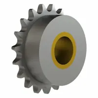BREWER MACHINE & GEAR Idler Sprocket: For 40 Chain Size, Steel, 19 Teeth, 3.3 in Outside Dia. (MPN 40B19U)