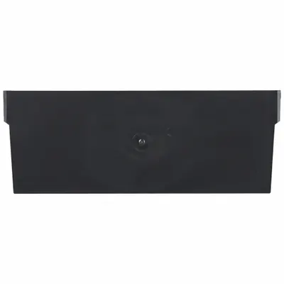 QUANTUM STORAGE SYSTEMS Bin Divider: 7 5/8 in x 3 in, Not Electrostatic Discharge Conductive - Plastic Shelf Bin Dividers