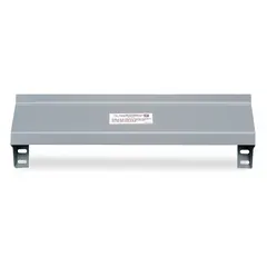 Weathershield kit accessory for low-voltage transformers. Provides protection against rain, snow, and debris for outdoor installations. Designed for use with compatible SQUARE D low-voltage transformer models.