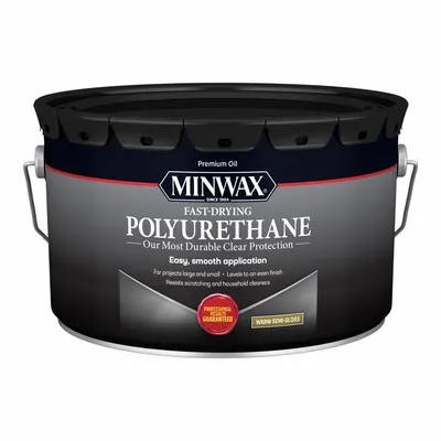 MINWAX Fast-Drying Polyurethane Interior Oil-Based Wood Sealer & Finish - Wood Sealers & Finishes