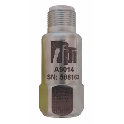 TEST PRODUCTS INTL. Accelerometer: Accelerometer, A9013, 7/8 in Overall Lg, 80 g, 0 g, 10 kHz - Test Products International Vibration Meter Accessories