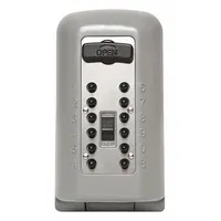 KIDDE Lock Box: Mechanical Combo Lock, 5 Key Capacity, 5 7/8 in Outside Ht, 3 1/4 in Outside Wd (MPN 2047)