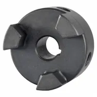 DAYTON Jaw Coupling Hub: L075 Coupling Size, 1 3/4 in Outside Dia, 2 1/8 in Coupling Overall Lg