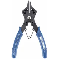 Retaining Ring Plier: External/Internal, For 1/2 in to 1 1/2 in Bore Dia, 0.055 in Tip Dia, 6 - 8 in