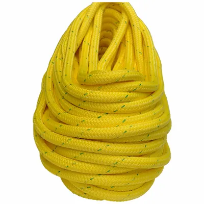 ALL GEAR Rigging and Climbing Rope: Double Braid, 9/16 in Dia, 2,800 lb Working Load Limit - Rigging & Climbing Rope