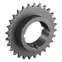 TSUBAKI Sprocket: For 50 Chain, 28 Teeth, 5.582 in Pitch Dia, 5.922 in Outside Dia, Steel (MPN 50BTL28)