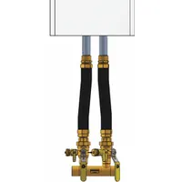 WEBSTONE Hot Water and Steam Boiler Installation Kit: 5FK4-WIF, SWT, Female Iron Pipe (FIP)