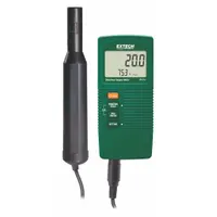 EXTECH Dissolved Oxygen Meter: Dissolved Oxygen/Temp, 100% DO Concentration - Max, ±0.7% DO Accuracy (MPN DO210)
