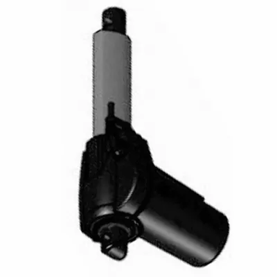ALCO Head Actuator: Head Actuator, Metal/Plastic, Basic American, Black/Silver - Actuators for Healthcare Beds