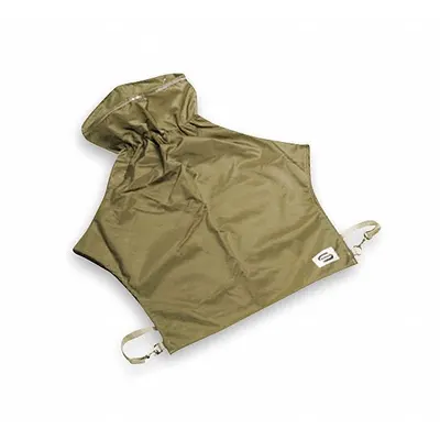 BULLARD Replacement Cape: 88VX, Breathing Tube Straps/Nylon Liner in Neck Cuff Area/Snap Hooks - Bullard Abrasive Blasting Headgear