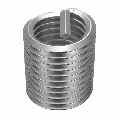 HELI-COIL Helical Insert: Tanged Tang Style, Screw-Locking, 1"-8 Thread Size - Screw-Locking Tanged Helical Inserts