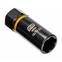 GEARWRENCH Deep Extraction Sockets: 13/16 in Socket Size, 6-Point, Deep, Black Oxide, Bolt Biter (MPN 86075)