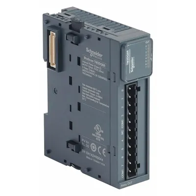 SCHNEIDER ELECTRIC Discrete Output Module: (8) Relay Out (MPN TM3DQ8R) - Modules for Schneider Controllers