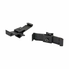 Mounting carrier for pipe markers and identification tags. Constructed of glass filled nylon with a 316 Type Stainless Steel spring. Uses self-locking strapping to secure markers to pipes and equipment in industrial environments.