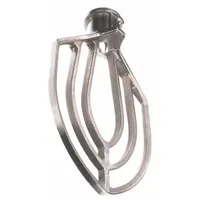 Aluminum beater with 140 qt capacity for commercial mixing applications. Compatible with HOBART mixer models HL1400, HL1400C, HL1400N, HL800, and HL800C. Suitable for blending and aerating large batches of dough, batter, or other food products in institutional kitchens