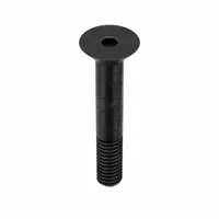 Socket Flat Head Screw: 5/16"-18 Thread Size, 1 3/4 in Lg, Flat, Black Oxide, Alloy Steel, 100 PK (MPN 31C175KFC)