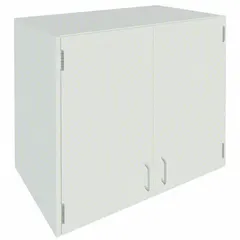 Steel wall mounted cabinet with overall width 36 in, depth 13 5/8 in, and height 30 5/8 in. No drawers. Suitable for organizing tools, parts, and supplies in workshops, maintenance areas, and industrial facilities.