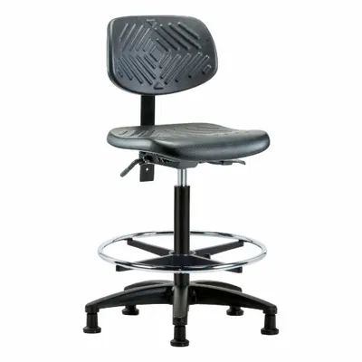 OEM Approved Vendor Ergonomic Chair: Polyurethane - Polyurethane Lab Chairs