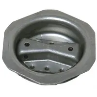 APPROVED VENDOR Drum Plug: NPT, Non-Locking, Steel, Uncoated, 2 in Outside Dia, Gray, 10 (MPN GVGRS200)