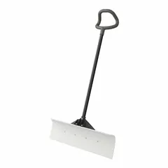 APPROVED VENDOR Snow Pusher, 30 in Blade Width, 9 in Blade Length, 46 in Handle