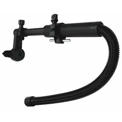 This on-tool vacuum attachment is designed for use with rotary hammers during drilling operations. It connects to a separate vacuum source to capture dust at the point of generation, improving visibility and air quality. Compatible with SDS-Plus bits up to 1 1/8 inches in diameter.