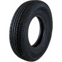 Street tire for trailer applications. Size ST225/75R15, ST100 type, rated for 1,870 lb. Sold as tire only