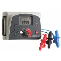 MEGGER Megohmmeter: 100 kiloohm to 1 teraohm, CAT III 600V, IP40, Digital, No Output, 1.4 mA (MPN BM5200)