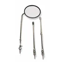 Tripod Spot Mirror Kit: Round, Convex, For Driver/Passenger Vehicle Side (MPN 713444)