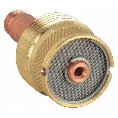 MILLER ELECTRIC Large-Diameter Gas Lens, 3/32 in Max Electrode, 45V64 - Large-Diameter Gas Lenses