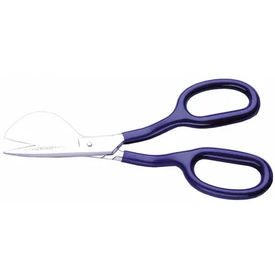 KLEIN TOOLS Duckbill Napping Shears: Ambidextrous, 7 in Overall Lg, Straight, Steel - Plastic-Handle Scissors