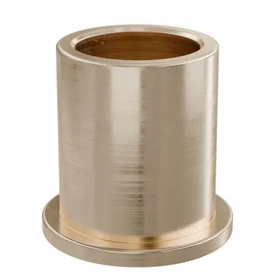 OILITE Flanged Sleeve Bearing: Bronze, SAE 841, 10 mm Bore, 13 mm OD, 16 mm Lg - Lubricated General Purpose Metallic Flanged Sleeve Bearings