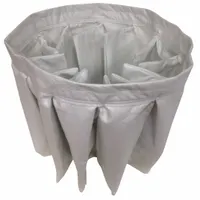This cloth canister vacuum filter is designed for wet/dry pickup. It is a standard VHC200 type filter for Nilfisk vacuums. Suitable for capturing fine dust and liquids in industrial cleaning applications