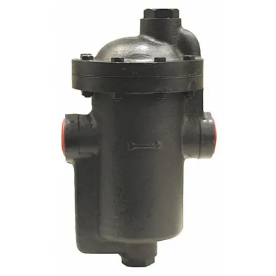 MEPCO Steam Trap: Cast Iron, 2 in FNPT, 9,825 lb/hr, 30 psi Max., 450°F Max. - Standard Inverted-Bucket Steam Traps