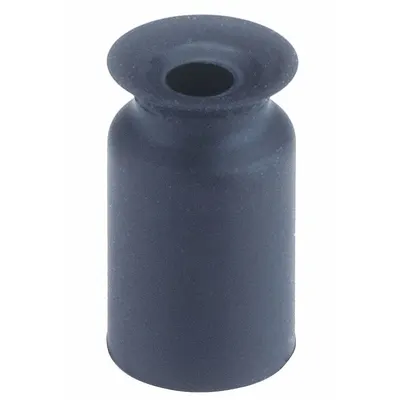 SMC Vacuum Pad: Flat, w/o Adapter, 6 mm Pad Dia, Fluoro Rubber, Black with Green Mark - Flat Type Automotive & Industrial Vacuum Pads