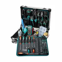 ECLIPSE Tool Kit: 66 Total Pcs, Miscellaneous Tools, Metric/SAE, #0/#00/#1/#2 Socket Drive Size (MPN PK-15307EI)