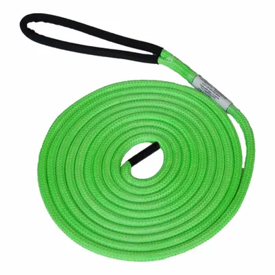 ALL GEAR Rope Sling: HMPE, 5/8 in Rope Dia, 20 ft, 3,870 lb Working Load Limit - Rope Slings