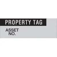Inventory Label: 1 1/2 in Wd, 1/2 in Ht, Silver, Aluminum, Matte, Rectangle, English, Indoor, 25 PK (MPN WOAF-29-PK)