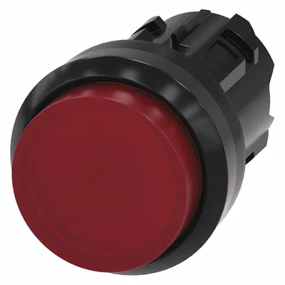 Siemens 3SU1001-0BB20-0AA0 Illuminated Extended-Length Push-Button Operator - Illuminated Extended-Length Push-Button Operators