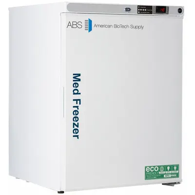 AMERICAN BIOTECH SUPPLY Freezer: Undercounter, 4 cu ft, -42°C to -37°C, Manual Defrost Method - Pharmacy Freezers