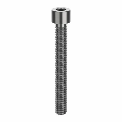 AMPG Socket Head Cap Screw: 1/4"-20 Thread Size, 2 in Lg, Std, Plain, Stainless Steel - Inch System Standard Socket Head Cap Screws