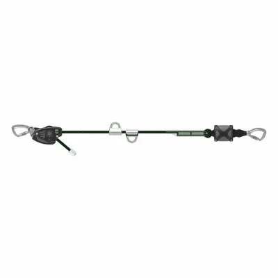 MSA Reusable Horizontal Lifeline for Installed Anchor Points - Reusable Horizontal Lifelines for Installed Anchor Points