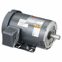 DAYTON General Purpose Motor: C-Face/Rigid Base Mount, Totally Enclosed Non-Ventilated, 3 hp
