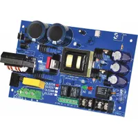 The ALTRONIX OLS250 is an off-line switching power supply board with 115V AC input. Constructed on phenolic/fiberglass material, it provides electrical insulation and structural support. Typical applications include powering electronic loads in control panels, security systems, and access control equipment