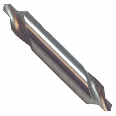KEO Center Drill: Bell Type, #19, 60°, 3 5/8 in Overall Lg - Bell-Tip Center Drills