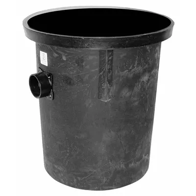 ZOELLER Sewage Basin: 65 gal Capacity, Structural Foam, 24 in Dia. x 36 in L x 36 in H - Sewage Basins