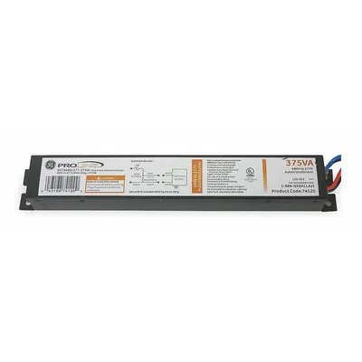 GE LAMPS GETR480/277-375W Lighting Transformer - Lighting Transformers