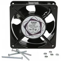 Replacement axial fan kit for Blodgett ovens. Circulates hot air evenly inside the oven cavity for consistent baking and roasting. Includes fan blade and mounting hardware