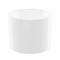 OILITE Sleeve Bearing: Glass-Filled PTFE, 1 in Bore, 1 1/4 in OD, 1 in Overall Lg, White, 5 PK (MPN GS-1620-08B)