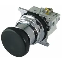 EATON Hazardous Location Push Button: 30 mm, Metallic, Mushroom Head Profile, 1NO/1NC (MPN 10250T710B)