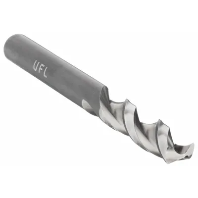 WALTER Screw Machine Drill Bit: 18.5 mm, 130° Point, Cobalt, Parabolic Flute - Chip-Clearing Cobalt Screw-Machine Length Drill Bits